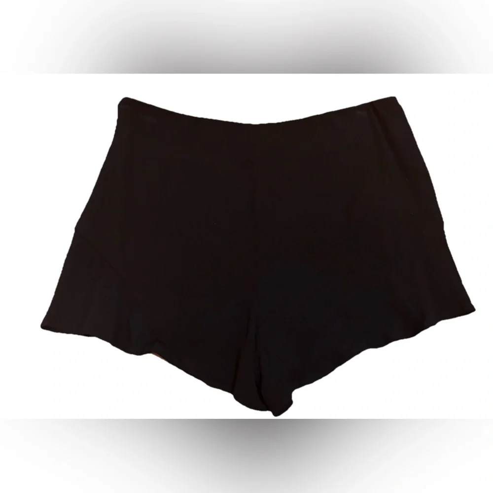 Free People Black Fiona Flutter Short Zip Up Side Size 4 - Picture 4 of 8